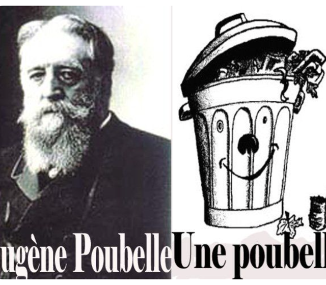 Eugène-René Poubelle has introduced waste containers to Paris (garbage cans) and made their use compulsory.